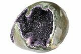 Dark Purple Amethyst Geode - Artigas, Uruguay #153441-1